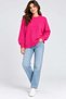 New Season Women's Oversize Crew Neck Soft Textured Knitwear Sweater – Stylish and Comfortable Daily Combination - 4