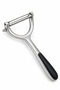 Vegetable Fruit Peeler Potato Carrot Cucumber Peeler with Rotating Head Metal Kitchen Utensil - 6