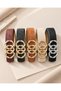 Suede Leather Women's Trouser Belt with United Ring Buckle, Jacket Belt, Dress Belt, Shirt Belt - 6