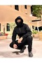 Snow Masked Ninja Unisex Sweatshirt Cardigan 3 Yarn Thick Fleece (100% Cotton) - 7