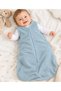Fiber-Free 1.0 Tog Cotton Piko Fabric Baby Girl-Boy Children's Bag Sleeping Bag / Pico Green
