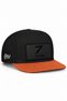 Number 7 Logo Tile-Black Hip Hop Hat
