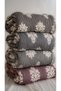 100% Cotton Damask Patterned Fringed Muslin Quilt & Bedspread Double Size (220X240 cm) – Thinly Filled for All Seasons - 8