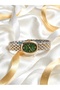 Ferrucci̇-(Gold& Silver) Green Inner Dial Women's Wristwatch - 3