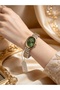 Ferrucci̇-(Gold& Silver) Green Inner Dial Women's Wristwatch