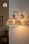 Bohemian Recycle Yarn Jute Handmade Cream Yarn Sconce S Body Wall Lamp Modern Hotel Cafe Vintage Living Room Bedroom Staircase Retro - 3