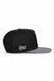 Rec Logo Gray-Black Hip Hop Hat - 2