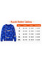 Women's Long Sleeve Crew Neck Bow Patterned Relaxed Cut Trend Elegant Casual Navy Blue Sweater - 4