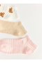 Esvab • Modern & Distinctive Embroidered Women's Booties Socks, Pack of 5 - 3