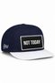 Not Today Logo White-Navy Hip Hop Hat