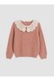 Esvab • Modern & Distinctive Bebe Roba Collar Girls' Knitwear Sweater - 2