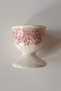 Red Burgenland Porcelain 1 Piece Vintage Egg Bowl - 2