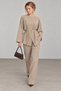 Kayık Yaka Belted Asymmetrical Women's Blouse |   Ek1001711876 - 2
