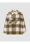 Esvab • Modern & Distinctive Relax Fit Checkered Embroidered Men's Shirt Jacket - 2
