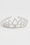 Girl's Crown with White Lotus and Daisy Figures