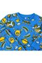 Boys' 100% Cotton Blue Astronaut Patterned Long Sleeve Pajama Set - 5