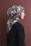 Tivil Pure Silk Scarf 9641 84 Mink Leopard Pattern - 2
