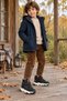 Trs-4067 Anatomical Sole Boys' Black Color Daily Use Winter Children's Boots