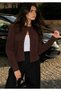 Women's Crew Neck Cardigan