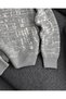 Men's Abstract Patterned Crew Neck Knit Sweater - 4