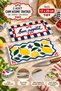 2-Piece Glass Cutting Board Bon Appetit and Lemon Themed - Glass Cutting Board |   17cm X 29cm - 3