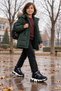 Rd-6833 Anatomical Sole Girls' Black Color Daily Use Winter Children's Boots