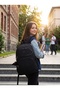 Unisex Crinkle Waterproof Fabric Large Size Multi-Compartment School, Daily and Travel Backpack