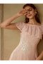 Rochie de ocazie, roz - 2