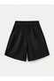 Pantaloni scurți, negru - 6
