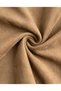 Women's Suede Shorts Skirt with Front Slit - 3