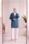 Sabifeza Güneş Taşlı Soğuk İp Hırka-Sy3362 Indigo