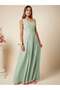 Rochie maxi, verde - 4