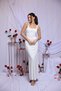 Rochie lungă albă VELORA - Boutique Jade - 5