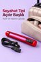 Travel Type Corded Hair Curler with Curling and Straightening Features - 3