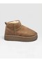 Mink Brown Suede Snow Boots (Mini XL) Women's Boots