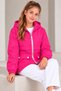 Girl's Hooded Pocketed Lined Seasonal Basic Raincoat - 4