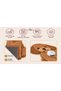 Eta Cute Dog Figured Pattern Modern Woven Base Decorative Carpet Eta4394 - 5