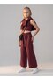 Girl's Wide-Leg Design Sweatpants - 4