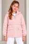 Girl's Hooded Pocketed Lined Seasonal Basic Raincoat - 3
