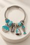 Children's Boy's Sea Figured Charm Steel Bracelet – Small Size Tarnish-Resistant Stainless Dolphin Starfish Bracelet
