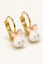 Animal Figured Panda Chick Bee Cat Stone Earrings Suitable for Young People and Children – Non-Allergenic Stylish Elegant Earrings