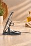 Lid and Spoon Holder Stand - Countertop Ladle Rest, Spoon Rest, Spatula and Pot Lid Holder - Anthracite Color - 4