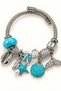 Children's Boy's Sea Figured Charm Steel Bracelet – Small Size Tarnish-Resistant Stainless Dolphin Starfish Bracelet - 4