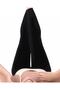 Women's Black High Waist Leggings - 5