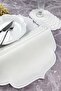 White Color Embroidered 12 Piece Set Placemat And Cocktail Napkin - 2