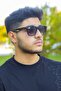 نظارات شمسية سوداء للرجال - 6