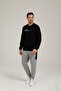 Sn549 إريك شعار Sweatsh البلوز الرجال الأسود - 3