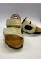Memory Foam Sole Genuine Leather Hallux Valgus Bone Protrusion and Heel Spur Slippers - 2