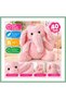 Pl62348 40 cm Sitting Elephant Toy Plush Bsk2026