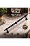 Metal Handle Black 160 mm -16 cm Furniture Drawer Kitchen Cabinet Cupboard Handles Handle Handle Black - 6